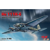 He 111H-6 Nemški Bombnik iz 2.SV.