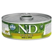 N&D Prime Vlažna hrana za macke, Jabuka i Divlja svinja, 70 g