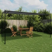 Sjenica antracit 4 x 4 m 180 g/m2 od tkanine i celika