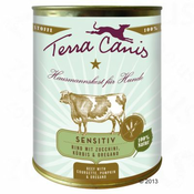 TERRA CANIS Sensitive 6 x 800 g - Divjačina s krompirjem, jabolki and brusnicami
