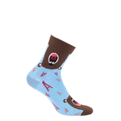 Gatta G34.01N Cottoline girls socks patterned 27-32 blue 271