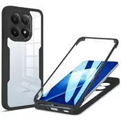 Hibridni Full body ovitek Techsuit ColorVerse 360 za Xiaomi 17 - black