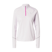 Puma Run 5K Knit 1/2 Zip Lavender Fog Womens Sweatshirt