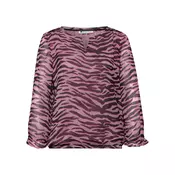 STREET ONE Bluza  temno liila / roza / staro roza