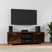TV ormaric boja dimljenog hrasta 120x40,5x35 cm drveni