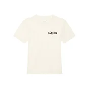 Calvin Klein Jeans Majica Small Chest LVCKTJA40B Bela Regular Fit