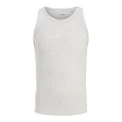 JACK & JONES Majica pegasto bela