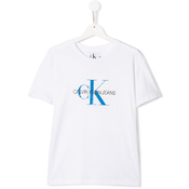 Calvin Klein Kids - logo T-shirt - kids - White