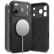 OVITEK RINGKE SILICONE MAGNETIC MAGSAFE IPHONE 17 PRO MAX BLACK