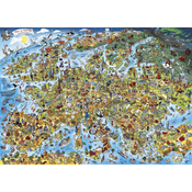 Gibsons - Puzzle This is Europe 1000 - 1 000 kosov