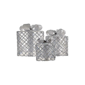 LED Božična dekoracija 72xLED/1,35W/230V srebrna