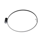 MAXLIGHT W0437 - LED kopalniška stropna svetilka VISUAL LED/28W/230V 80 cm IP44 črna