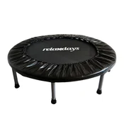 Northix Notranji mini trampolin O95 cm - zložljiv, nedrseče nogice