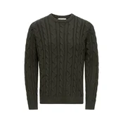 Only & Sons Pulover ONSKIM temno zelena