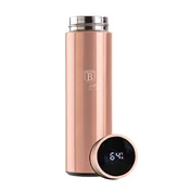 shumee Pametna jeklena termovka 0,45 l z LED indikatorjem temperature berlinger haus rožnato zlata BH-7954