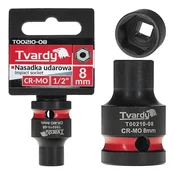 Tvardy Udarni nastavek 1/2 6-kraki 8 mm CR-MO (10/200)