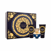 Versace Pour Femme Dylan Blue darovni set parfemska voda 50 ml + losion za tijelo 50 ml + gel za tuširanje 50 ml za žene