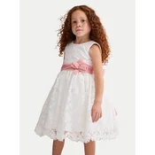 Abel & Lula Elegantna obleka 5035 Bela Regular Fit