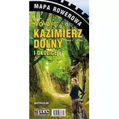 Mapa rowerowa - Kazimierz Dolny Velo