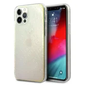 Guess ovitek za iPhone 12/12 Pro (6,1) 4G 3D Pattern, iridescenčen