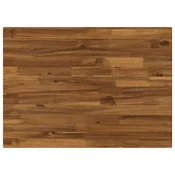 vidaXL Pravokotna miza 80 x 40 x 3,5 cm Pravokotna Masiven les akacije