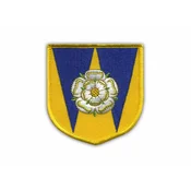 shumee Našitek grba/ščita Zahodnega Yorkshira - Prišiven - Vezen našitek/značka/emblem