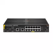 HPE Hewlett Packard Enterprise Aruba 6000 12G Class4 PoE 2G/2SFP 139W Managed L3 Gigabit Ethernet (10/100/1000) Power over Ethernet (PoE) 1U (R8N89A)