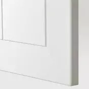 METOD Ug. podni ormaric s izvlac. umet., bela/Stensund bela, 128x68 cm
