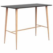 Barska miza črna 120x60x96 cm