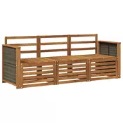 Setovi sofa 3 pcs Čvrsto drvo akacije