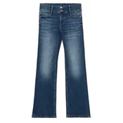 Cropp - Farmerke bootcut PETITE - plavi džins