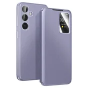 AVIZAR Smart View torbica za Galaxy S26 s prostorom za kartico, Sivka siva, (5000274766)