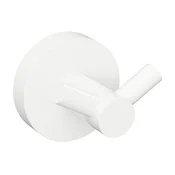 X-ROUND WHITE dvojna kljuka, bela mat - Bela - 55x55x50 mm - Sapho - X-ROUND - 24 - Medeninasti - Dvojni kavelj - Krožni - 55 - 55 - 50 - According to recommendation - 14