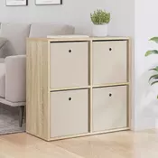 Kreveta s ladicama Sonoma hrast 68,5 x 32 x 67 cm