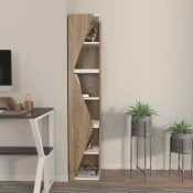 Hanah Home Polica za kucu Arrow, 31,8x165x31,8 cm, Boje hrasta