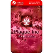 Plague Inc Evolved - Steam koda brez škatlice (WINDOWS PC | STEAM DECK)