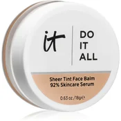 IT Cosmetics Do it all Face Balm lahki vlažilni tekoči puder odtenek Fair Cool 125 18 g