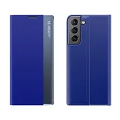 Hurtel New Sleep Case ovitek za Samsung Galaxy S23+ s preklopnim stojalom, moder