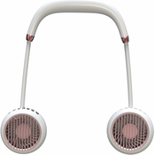 Dardanar Modni viseči ovratni ventilator, leni prenosni mini USB za polnjenje, tihi športni viseči ovratni ventilator, (21198573)