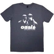 Oasis Definitely Maybe Photo Stencil Navy Blue XL Majica