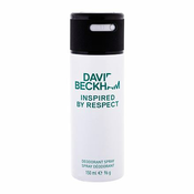 David Beckham Inspired by Respect dezodorans u spreju 150 ml za muškarce