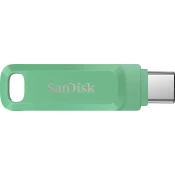 SanDisk Ultra Dual Drive Go/64GB/USB 3.2/USB-A + USB-C/Zelená