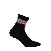 Gatta G44.01N Cottoline girls socks patterned 33-38 black 358