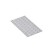 VEZNA PLOŠČICA PERFORIRANA 100x200x2mm POCINKANA | Topdom
