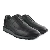 Mona Footwear Muške kožne patike, Crne