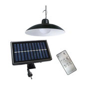 LED prigušiva solarna viseca svetiljka LED/6W/3,7V 800 mAh IP44 + daljinski upravljac