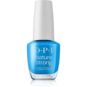 OPI Nature Strong Nails&Skin lak za nohte veganski odtenek Fresh as a Blue Daisy 15 ml