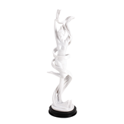 DIKER HOME Elegantna figura devojke, Bela