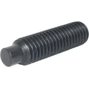 Vijak M12x35 brez glave, črne barve, DIN 915, 2 kosa.