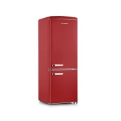 Severin Retro samostojeći hladnjak, crveni, 244 L. RKG 8917
